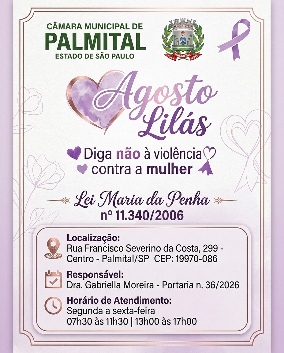 agosto lilás